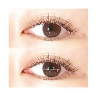 マツエク・マツパ Crescent Eye Ayumiのマツエク・マツパデザイン