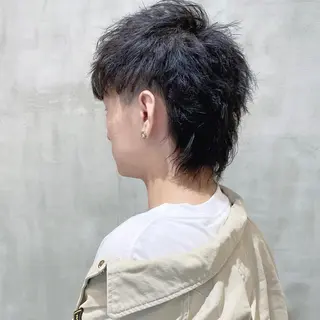 ショート パーマ メンズ ill副店長 立和田純也のヘアスタイル