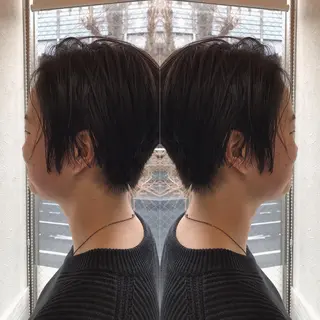 ショート カラー 柴田 祐輔のヘアスタイル