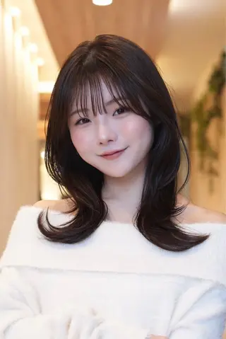 ミディアム 広瀬快斗/ツヤ髪 /似合わせカラー🌱のヘアスタイル