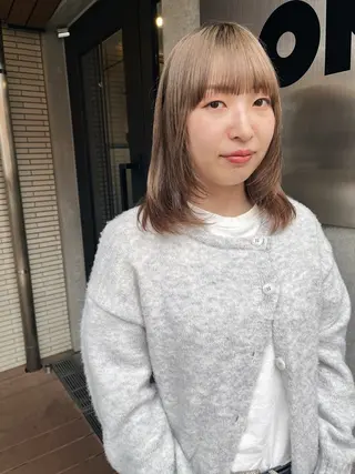 カラー 暖色/パーマ 🌼クニトウメイのヘアスタイル