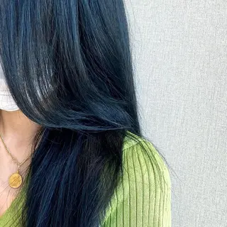 ミディアム カラー ナチュラル＊艶＊ 蒲生四丁目＊山保美月のヘアスタイル