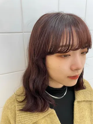 カラー clam. yuu🦩のヘアスタイル
