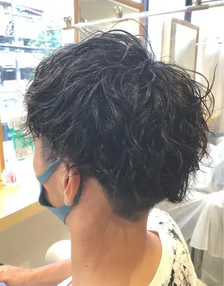 ショート パーマ 低ダメージ施術/ 🐮牛木 史裕🐮のヘアスタイル