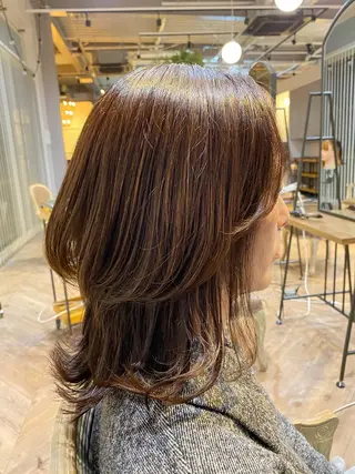 セミロング 小島 健太郎のヘアスタイル