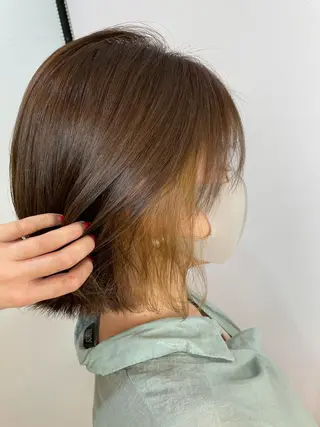 ショート 井上 亜海のヘアスタイル