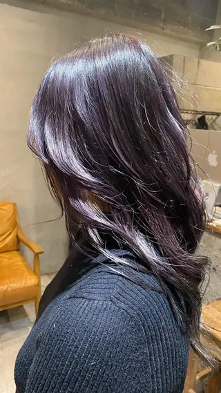 ミディアム 佐々木 蓮のヘアスタイル