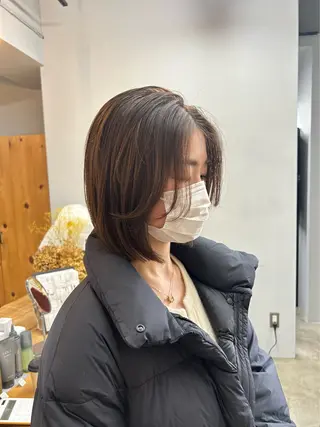 ミディアム ROCCOeast Rukaのヘアスタイル