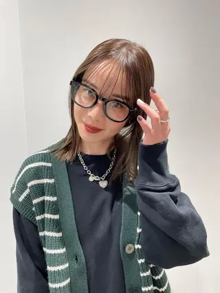 ミディアム カラー kanami - ROCCO -のヘアスタイル