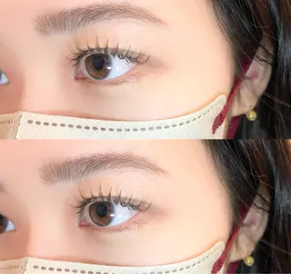 マツエク・マツパ RECHELALOHA 福島店所属・RECHEL SAEのマツエク・マツパデザイン