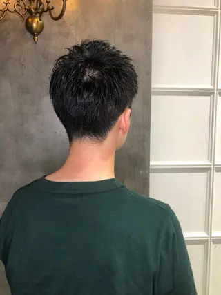 メンズ マンツーマン／韓国 ヘア‎Amiのヘアスタイル