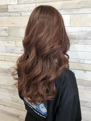 ロング 渋谷/ハッシュ レイヤーカット/会田のヘアスタイル