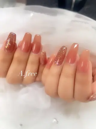 ネイル A.free✧*｡ アレルギー対応✧*｡のネイルデザイン