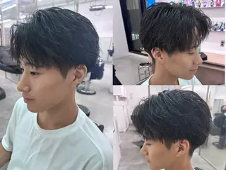 メンズ アイブロウ 土岐 仁/メンズ専門 パーマ特化美容師☆のヘアスタイル