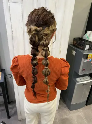 ロング ヘアアレンジ Cecil hair所属・yui/パーマ/ メンズカットのヘアスタイル