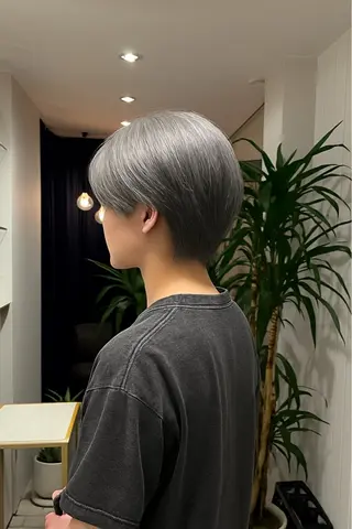 ショート メンズ ☆ 透明感カラー HARUKA ☆のヘアスタイル