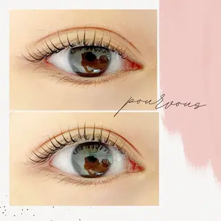 マツエク・マツパ アイブロウ pour voursのマツエク・マツパデザイン