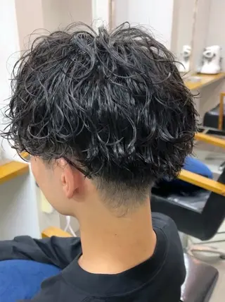 メンズ 黒田 伯のヘアスタイル