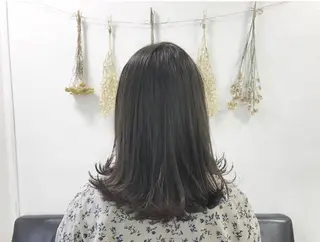 ミディアム カラー パーマ 韓国ヘア🇰🇷/ レイヤーカット✂︎のヘアスタイル