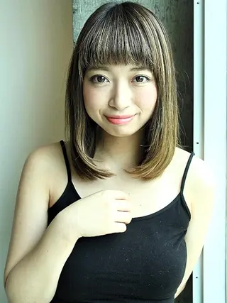 ミディアム ✨hair make flencia✂️✨のヘアスタイル