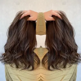 ロング カラー tocca 💜石田愛結💜のヘアスタイル