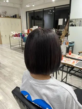 ミディアム 殿北 茉奈のヘアスタイル