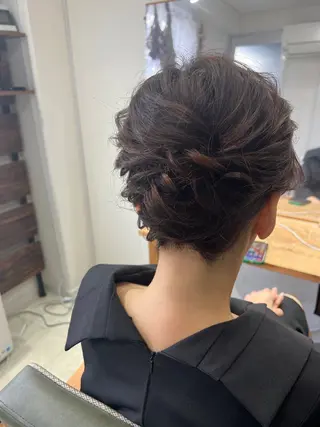ミディアム ヘアアレンジ 山室 敬義のヘアスタイル