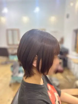 ショート mouair所属・永田 こころのヘアスタイル