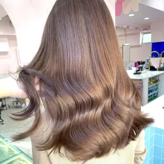 ミディアム カラー GO TODAY SHAiRE SALON 原宿本店所属・ボブ/レイヤー/ ハッシュカット/河内のヘアスタイル