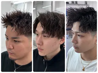カラー パーマ メンズ 土岐 仁/メンズ専門 パーマ特化美容師🌀のヘアスタイル