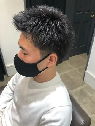 メンズ 細沼 葵のヘアスタイル