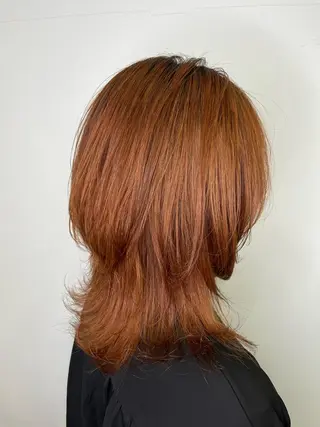 ミディアム カラー 斉藤 翔平のヘアスタイル