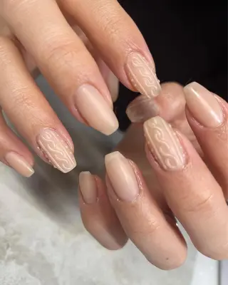 ロング カラー ヘアアレンジ キッズ ネイル マツエク・マツパ アイブロウ 福田 加奈のネイルデザイン