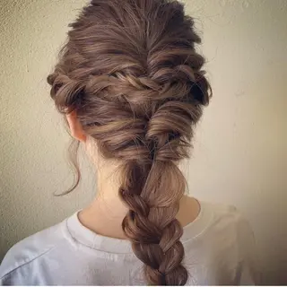 ヘアアレンジ Attrait .のヘアスタイル