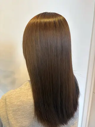 ロング 田中 希のヘアスタイル
