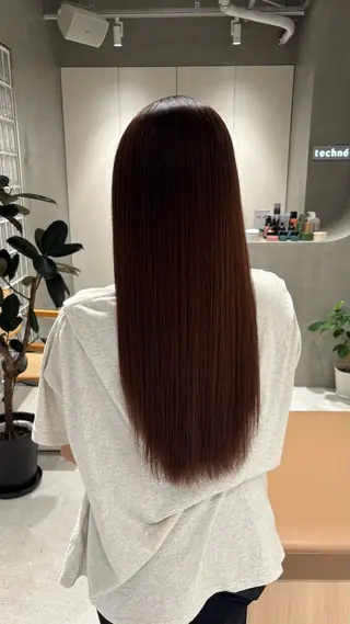 カラー パーマ techné所属・techné / 塔尾真那のヘアスタイル