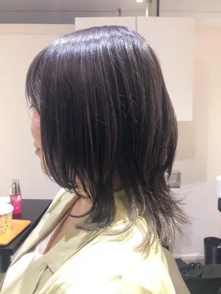 ミディアム コトネ🫧 韓国風レイヤーカットのヘアスタイル