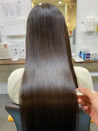 ロング 【髪質改善】に特化 オリーブオイルクラブのヘアスタイル