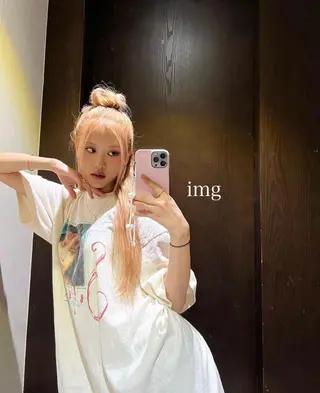 ミディアム カラー C-LOOP UNITED ATELIER所属・阿南 結実のヘアスタイル