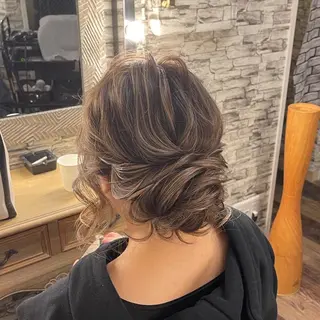 ロング ヘアアレンジ hair make  Lucciのヘアスタイル