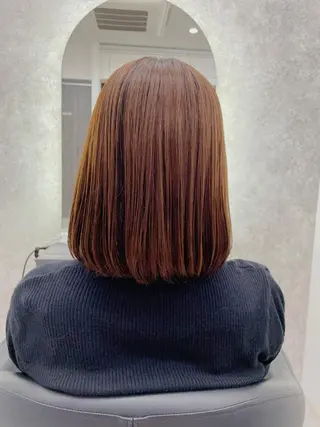 ミディアム 新村 華奈絵のヘアスタイル
