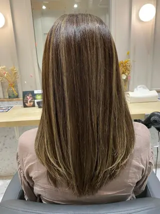 ミディアム カラー LA KING GINZA TOKYO所属・🧡ショートの達人 🧡SHOのヘアスタイル