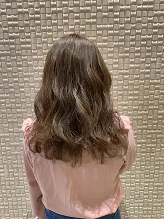 セミロング シャドールーツ美容師 篠原康太のヘアスタイル