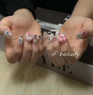 ネイル if Hair＆Nail Salon所属・IKA /海外ネイル /個性派/ワンホンのネイルデザイン