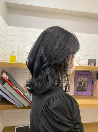 セミロング 🎀透明感× 暖色カラーつな🎀のヘアスタイル