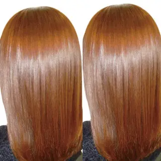 ミディアム パーマ 縮毛/レイヤー 韓国/橋口のヘアスタイル