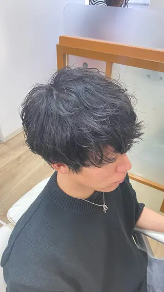 パーマ メンズ 伊藤 直也のヘアスタイル