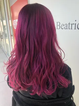 カラー 早川 真幸のヘアスタイル