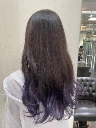 ロング lift by mag所属・ユナ Jr.stylistのヘアスタイル