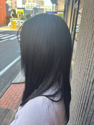 ロング ゆうこ🍀髪質改善/ ストレート/艶カラーのヘアスタイル